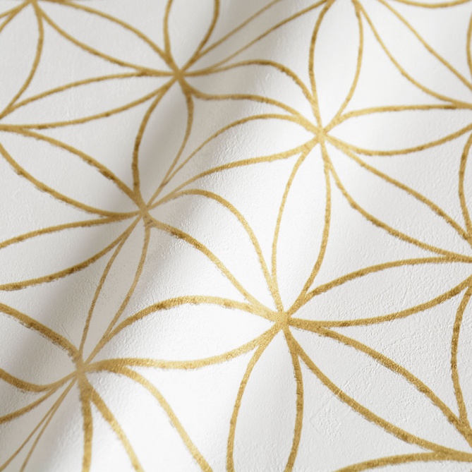 Papel Pintado Flor Geométrica - MASCO 03 | MURAKE - 80272