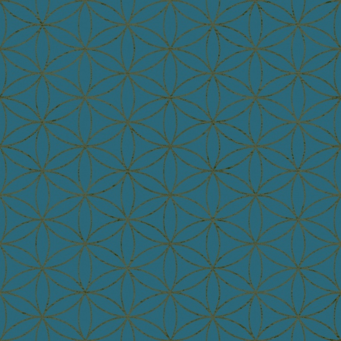 Papel Pintado Flor Geométrica - MASCO 04 | MURAKE - 80273