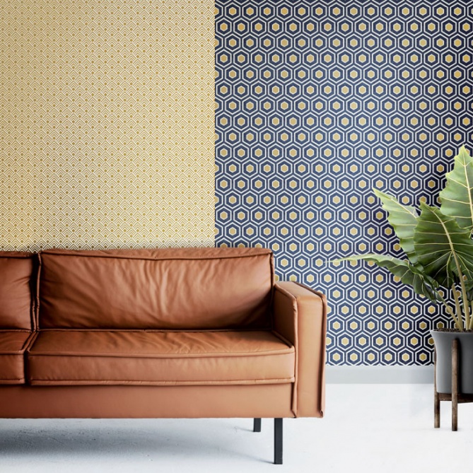 Papel Pintado Geométrico - KORUBOS 01 | MURAKE - 80256