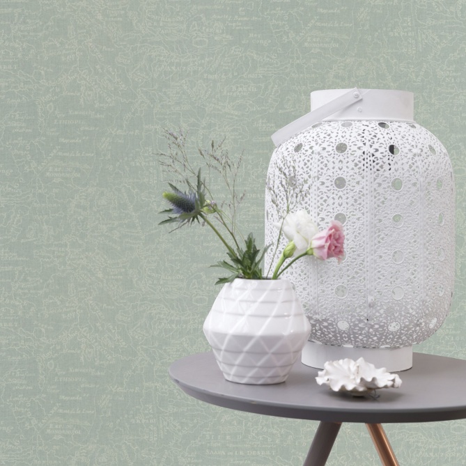 Papel Pintado Mapas - DEELE 02 | MURAKE - 542415