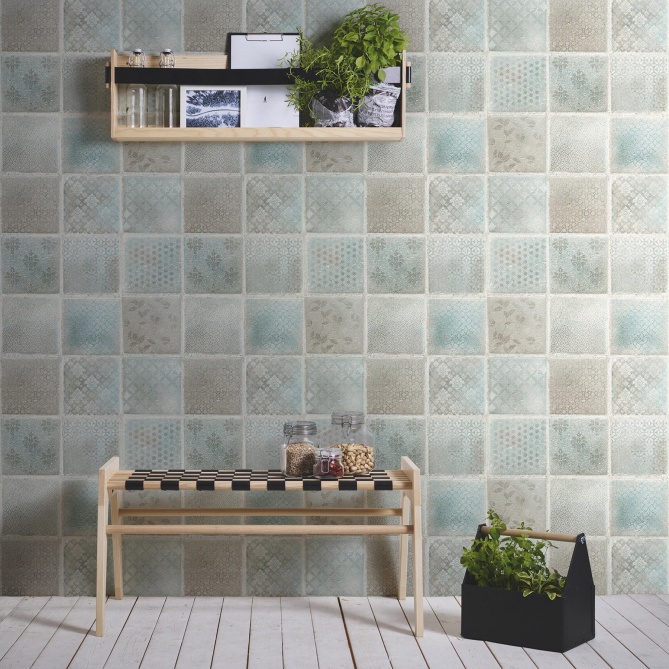 Papel Pintado Azulejo - GOKOTA 883731 | MURAKE - 883731