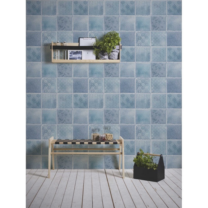 Papel Pintado Azulejo - GOKOTA 883732 | MURAKE - 883732