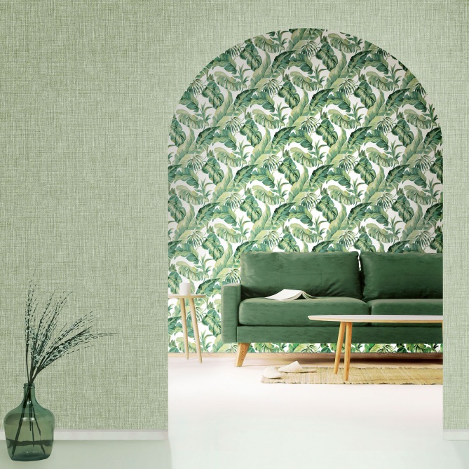 Papel Pintado Hojas - LOMAT 02 | MURAKE - 80232