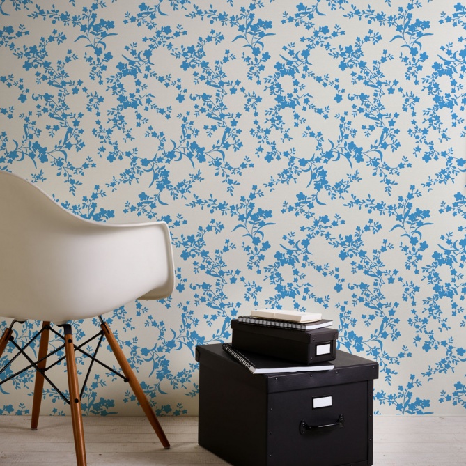 Papel Pintado Zarcillo Flores - TENDRIL  | MURAKE - 357532