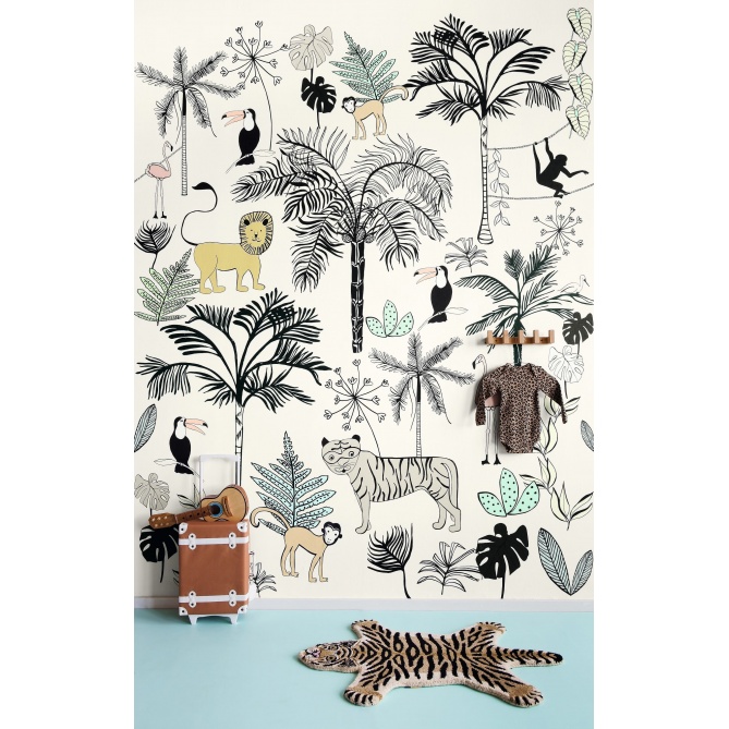 Papel Pintado Animales - MUKNAL 02 | MURAKE - 12483