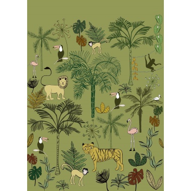 Papel Pintado Animales - MUKNAL 01 | MURAKE - 12482