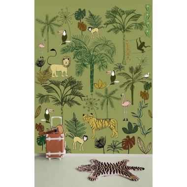 Papel Pintado Animales - MUKNAL 01 | MURAKE - 12482