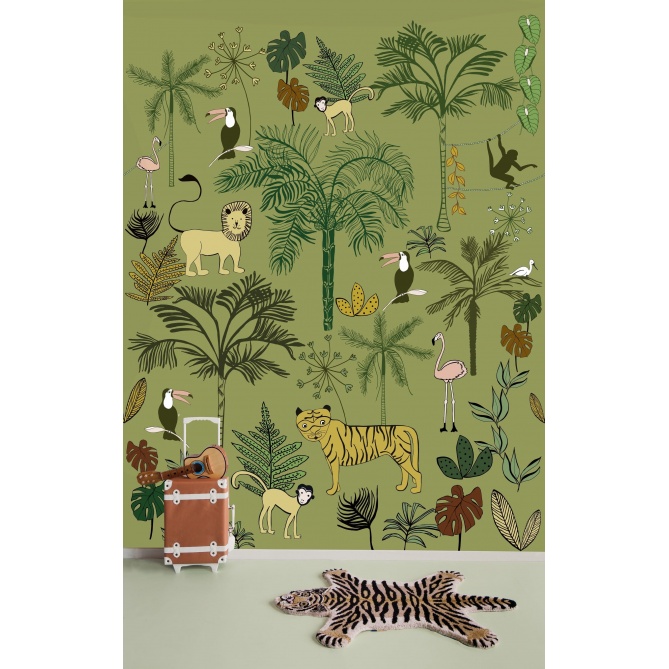 Papel Pintado Animales - MUKNAL 01 | MURAKE - 12482