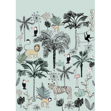 Papel Pintado Animales - MUKNAL 03 | MURAKE - 12484