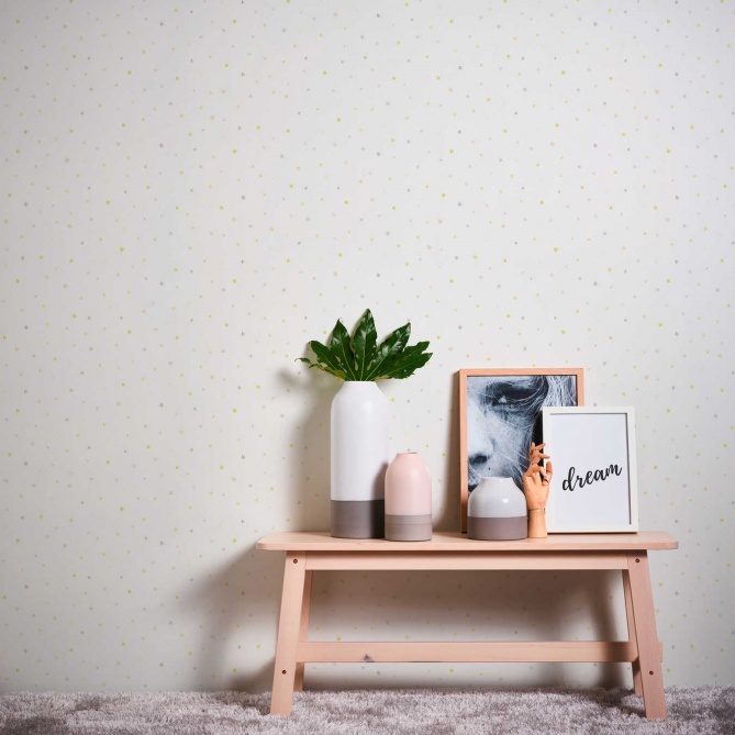 Papel Pintado Estrellas - NALELI 01 | MURAKE - 496531