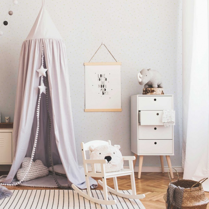 Papel Pintado Estrellas - NALELI 01 | MURAKE - 496531