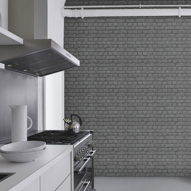 Papel Pintado Ladrillo - BABATU 03 | MURAKE - 762244