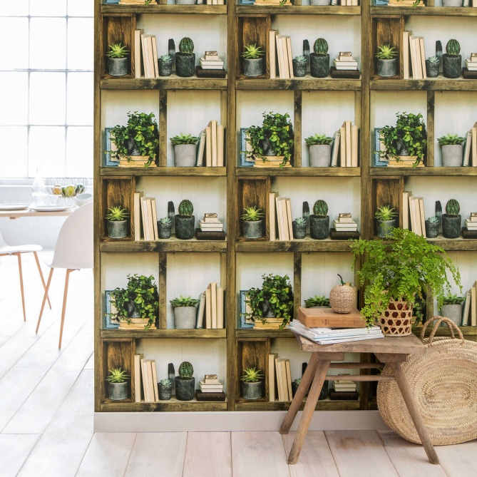 Papel Pintado Librería - CASILDA  | MURAKE - 964631