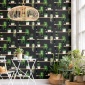 Papel Pintado Estantería con Plantas - ALGAIDA  | MURAKE - 884631