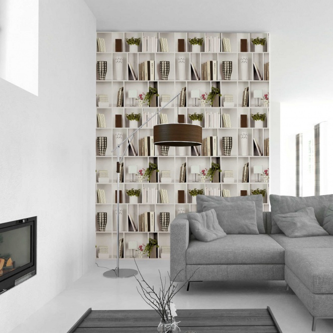 Papel Pintado Librería - ALBECK  | MURAKE - 366631
