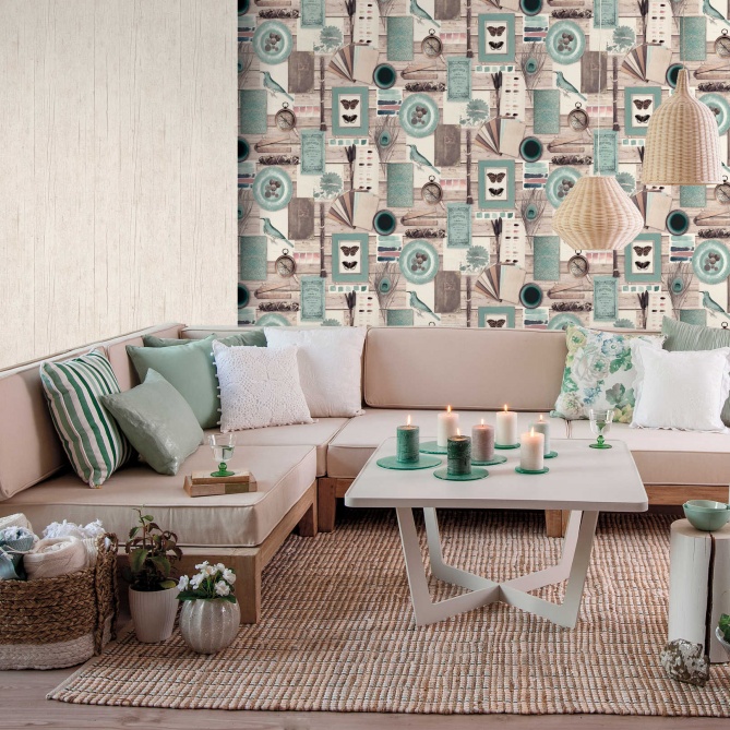 Papel Pintado Collage - CAIRON  | MURAKE - 186631