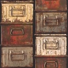 Papel Pintado Cajas Metal - ANTIK 01 | MURAKE - 22031
