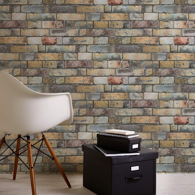 Papel Pintado Ladrillo - BOUGY 01 | MURAKE - 652031