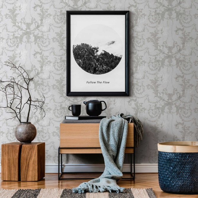 Papel Pintado Barroco - BRISTOL 01 | MURAKE - 846731