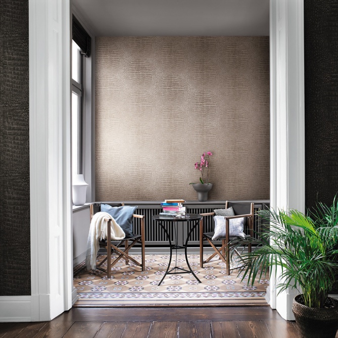 Papel Pintado Imitación Piel Cocodrilo - KROKO 03 | MURAKE - 314748