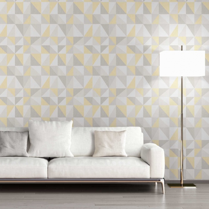 Papel Pintado Triángulos - VALALLA 01 | MURAKE - 181531