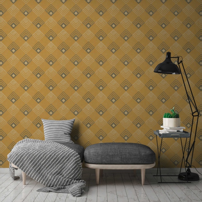 Papel Pintado Rombos - ESCOLCA 01 | MURAKE - 286731