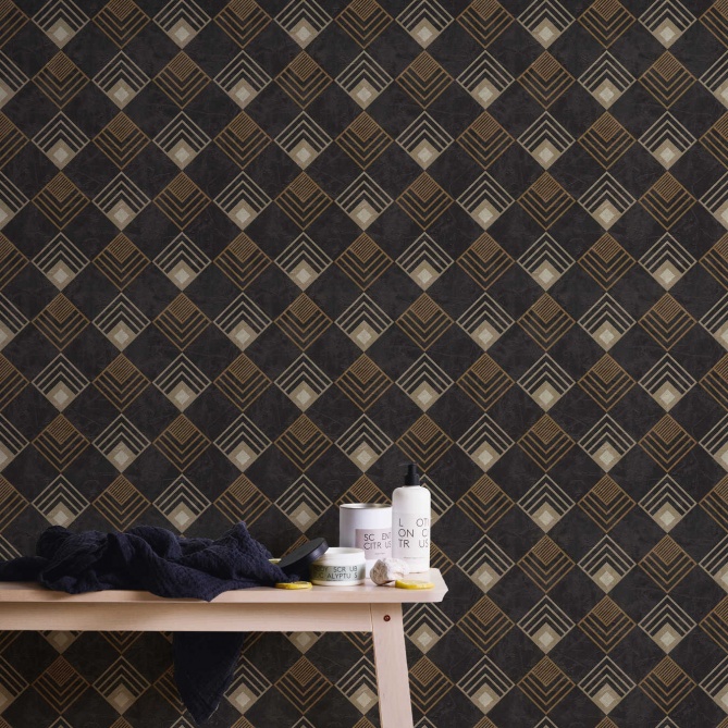 Papel Pintado Rombos - ESCOLCA 02 | MURAKE - 286732