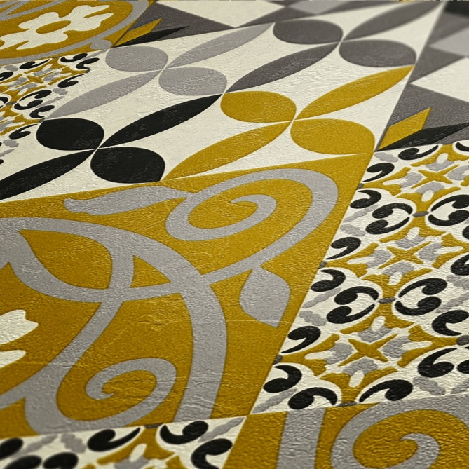 Papel Pintado Azulejo - GAIBA 01 | MURAKE - 486731