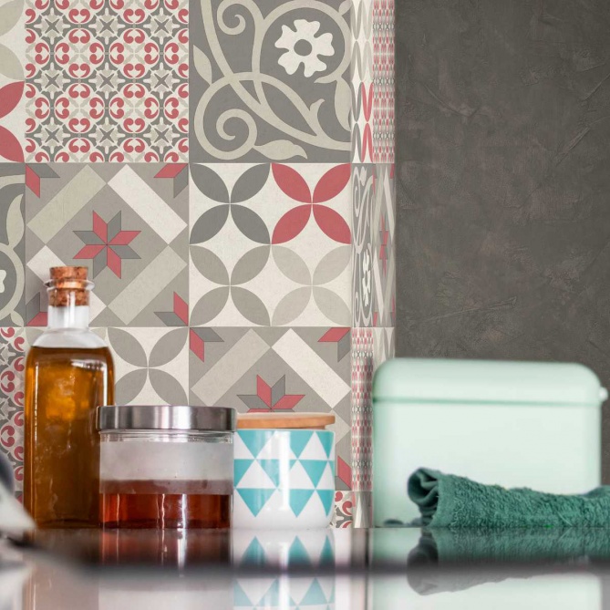 Papel Pintado Azulejo - GAIBA 03 | MURAKE - 486733