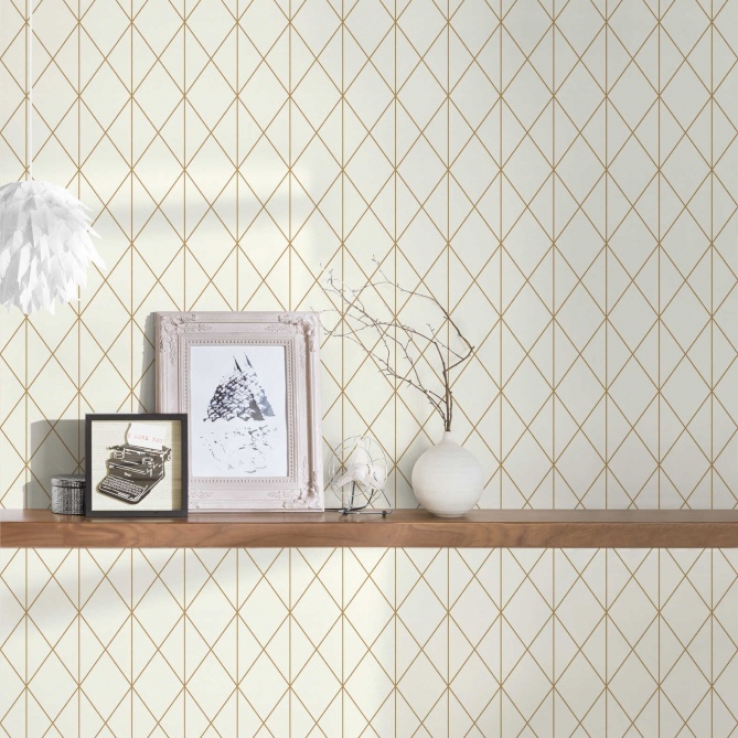 Papel Pintado Geométrico - KALVAG 01 | MURAKE - 575631