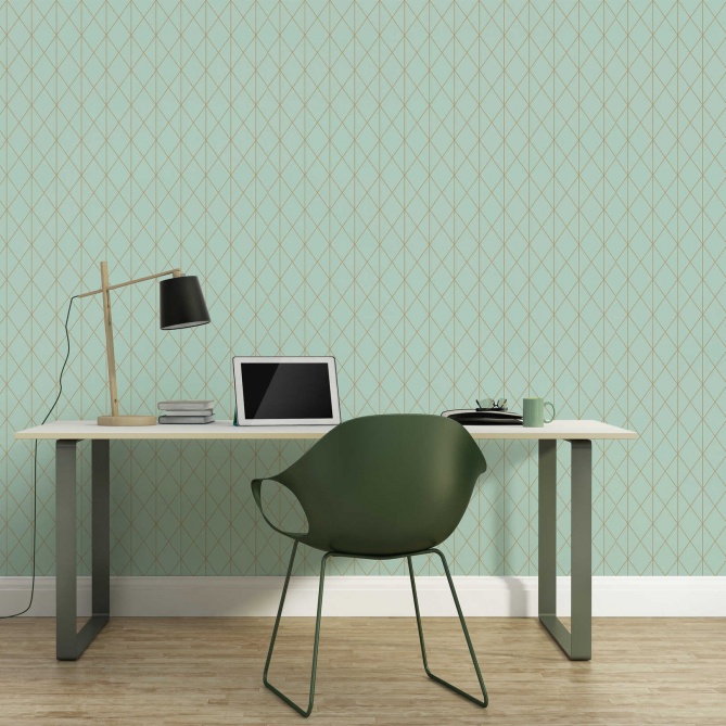 Papel Pintado Geométrico - KALVAG 02 | MURAKE - 575632