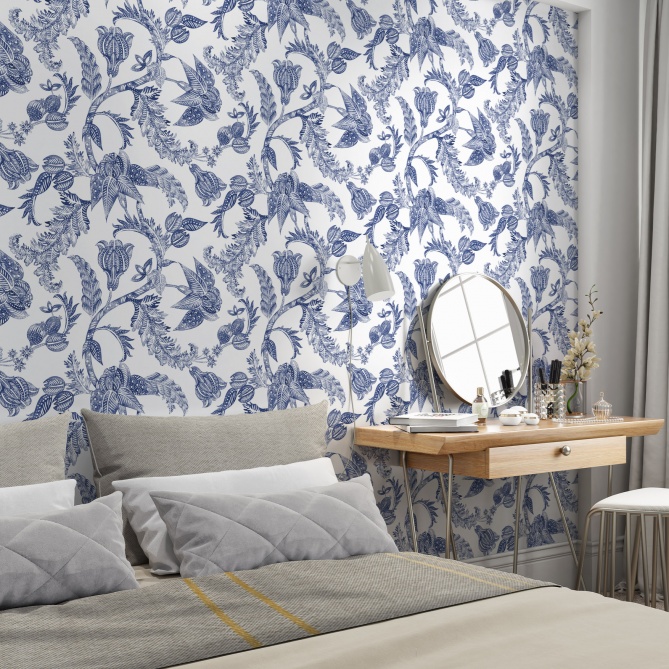 Papel Pintado Flores - XIAMEN 01 | MURAKE - 85310