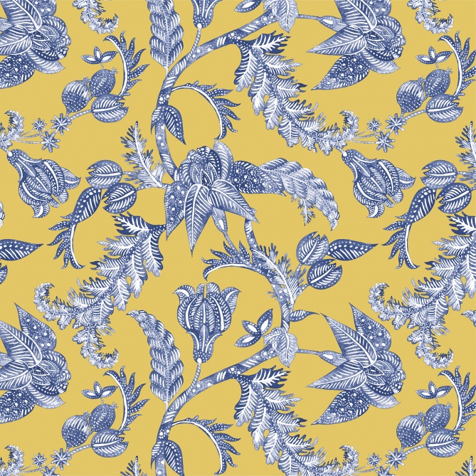 Papel Pintado Flores - XIAMEN 03 | MURAKE - 85312