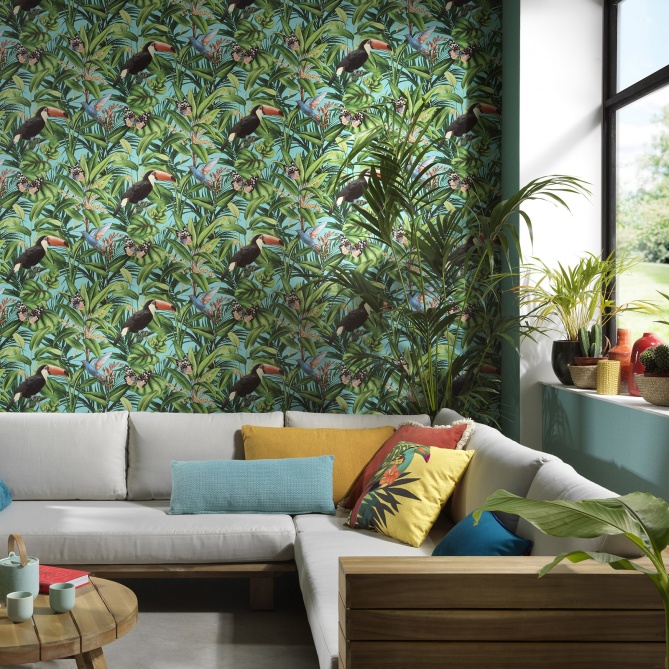 Papel Pintado Tropical - MAYARÍ 02 | MURAKE - 211002