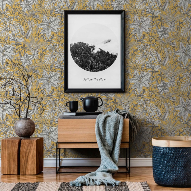 Papel Pintado Hojas Selva - DOULCON 03 | MURAKE - 205733