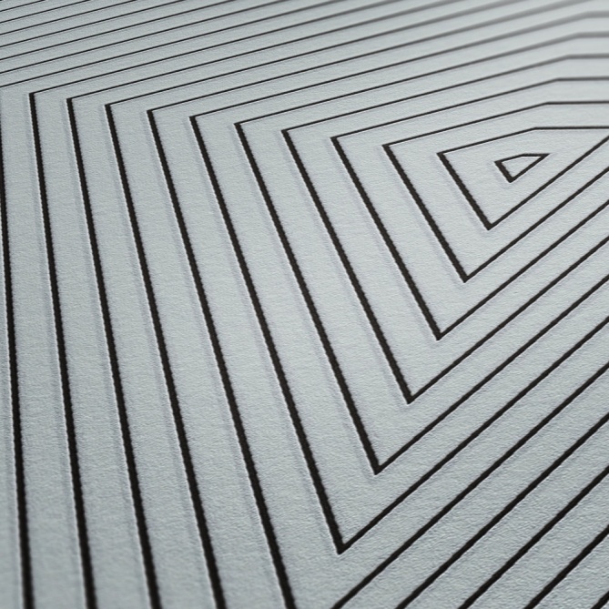 Papel Pintado Ondas Gráficas - GINCREY 04 | MURAKE - 225734