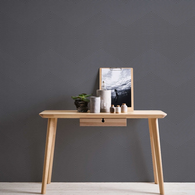 Papel Pintado Ondas Gráficas - GINCREY 05 | MURAKE - 225735