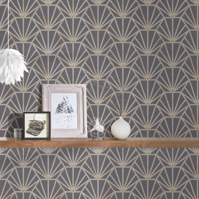 Papel Pintado Geométrico - FELICETO 04 | MURAKE - 825734