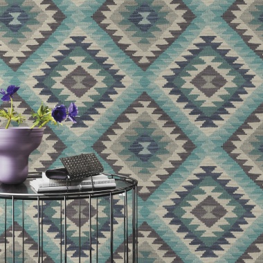 Papel Pintado Rombos - OTOMI 03 | MURAKE - 547252