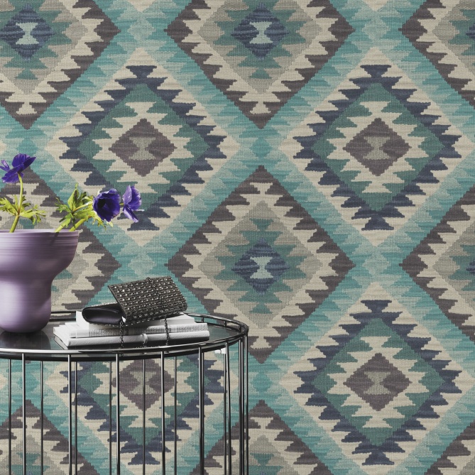 Papel Pintado Rombos - OTOMI 03 | MURAKE - 547252