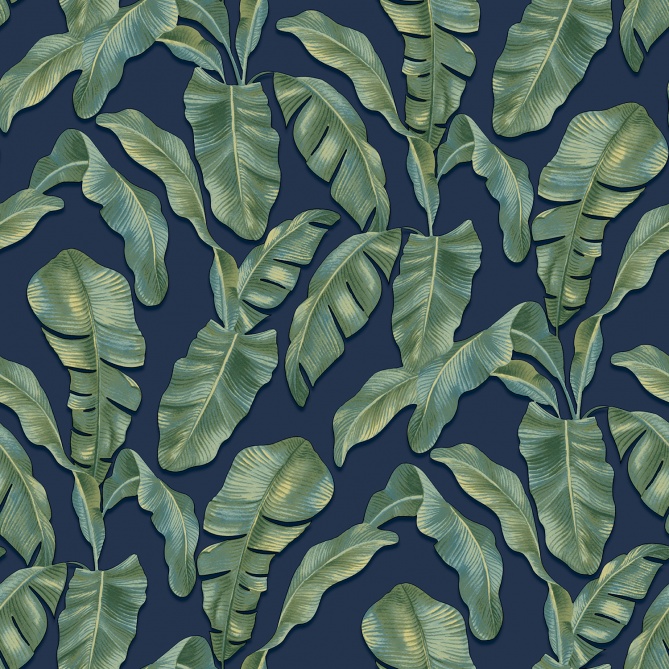 Papel Pintado Hojas Platanero - URUPU 03 | MURAKE - 16106