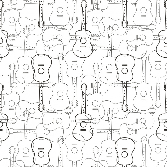 Papel Pintado Guitarras - GITARIS 01 | MURAKE - 16130