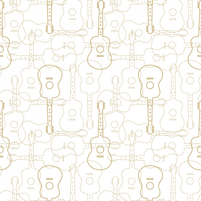 Papel Pintado Guitarras - GITARIS 02 | MURAKE - 16131
