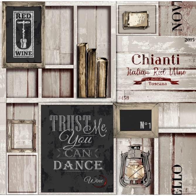 Papel Pintado Panel de Madera - URUKUTA 02 | MURAKE - 16140