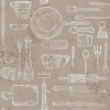 Papel Pintado Utensilios Cocina - GUTEKA 01 | MURAKE - 16141