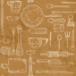 Papel Pintado Utensilios Cocina - GUTEKA 02 | MURAKE - 16142