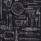 Papel Pintado Utensilios Cocina - GUTEKA 03 | MURAKE - 16143