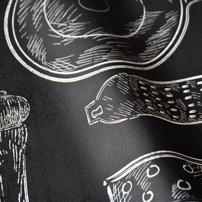 Papel Pintado Utensilios Cocina - GUTEKA 03 | MURAKE - 16143