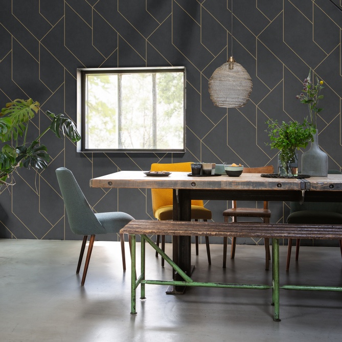 Papel Pintado Gráfico - MARION 02 | MURAKE - 37244