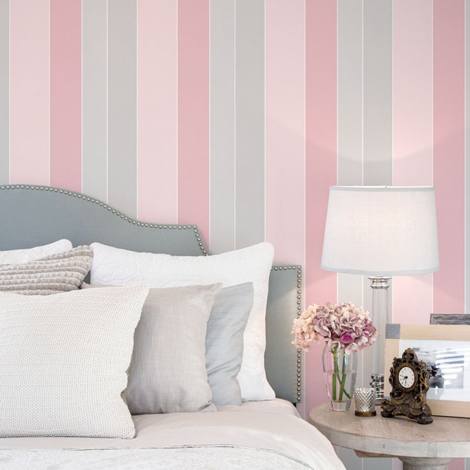 Papel Pintado Rayas Anchas - BASMA 01 | MURAKE - 83033